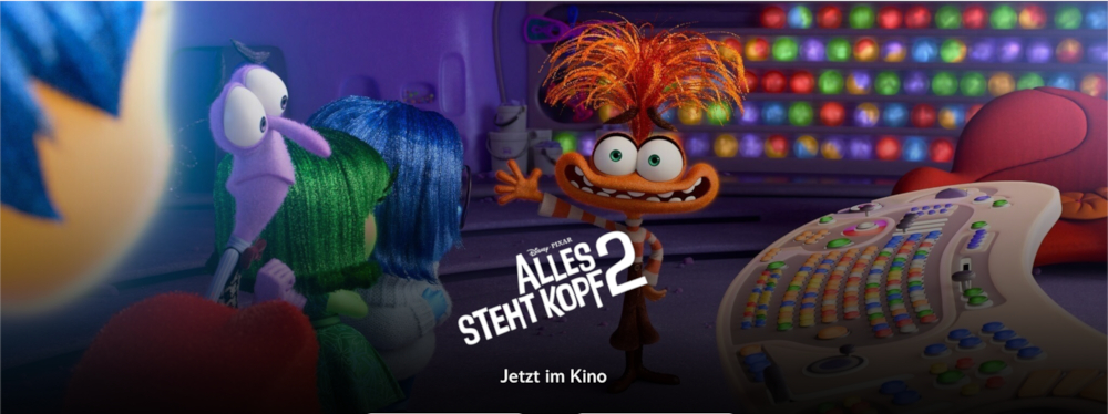 Alles steht Kopf 2 Disney Cover