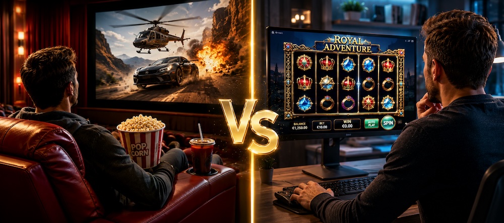 Blockbustern und Glücksspiel
