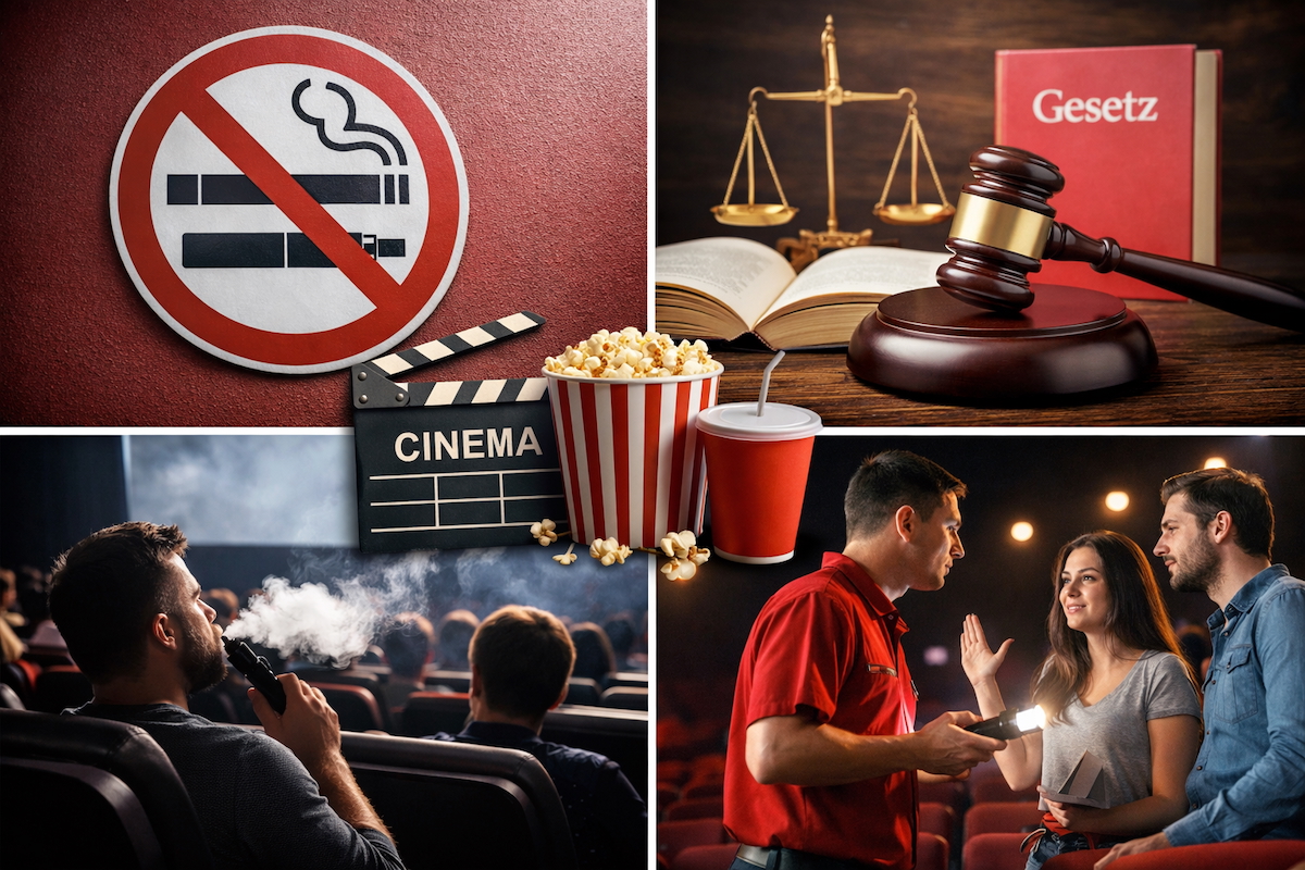 Popcorn, Blockbuster und E-Zigaretten – Ist Vapen im Kino erlaubt?