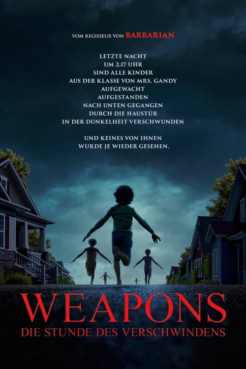 Weapons – Die Stunde des Verschwindens cover