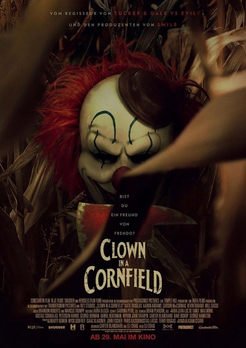Clown in a Cornfield cover