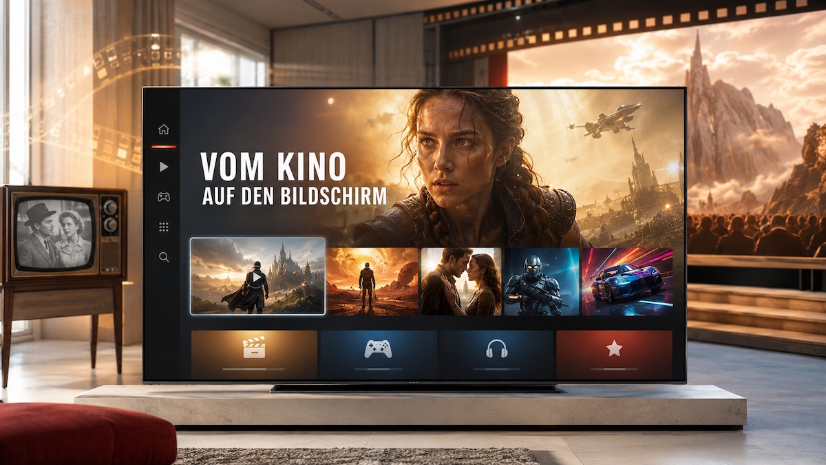 Wie Film und Fernsehen das Aussehen digitaler Unterhaltung geprägt haben?