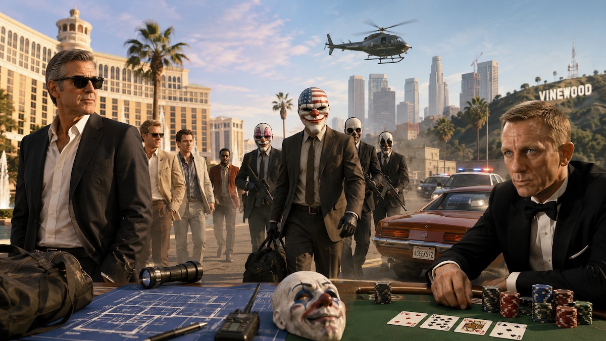 Ocean's Eleven trifft GTA: Warum Gaming und Hollywood die gleiche Sprache sprechen