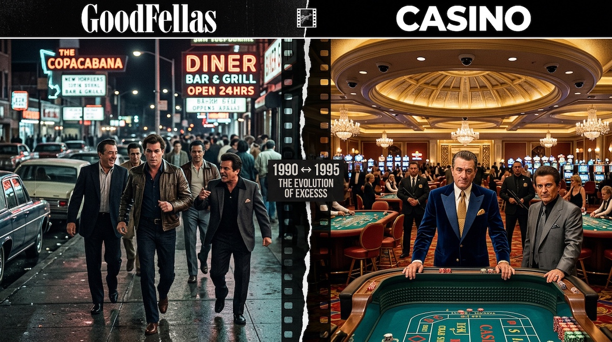 Casino (1995) vs. Goodfellas (1990): Welcher Gangsterfilm hat die bessere Story?