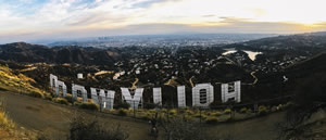 Das alte Hollywoodland-Schild