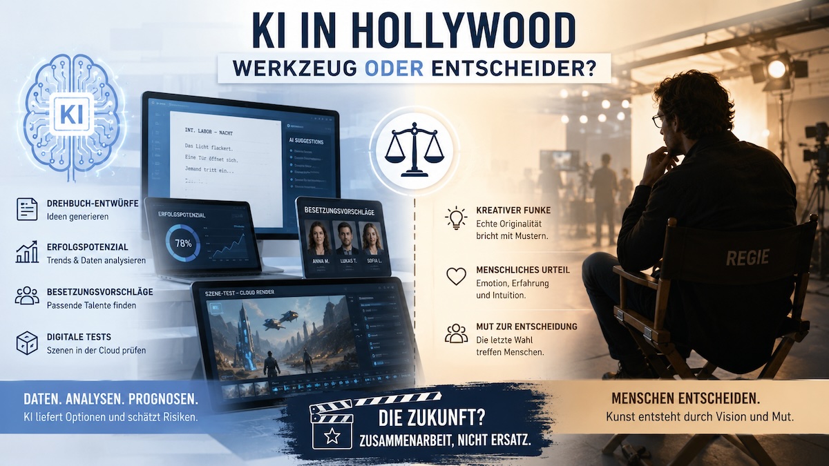 Wird KI bald selbst Regie führen?