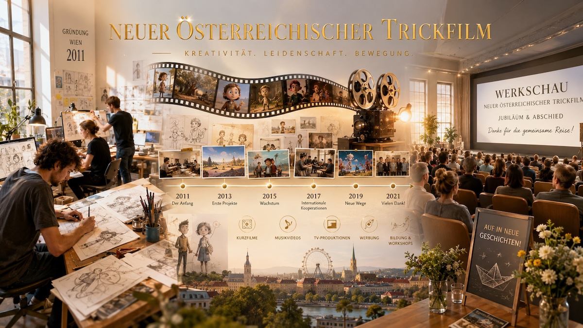 Werkschau zum Ende des Studios ‘Neuer Österreichischer Trickfilm’