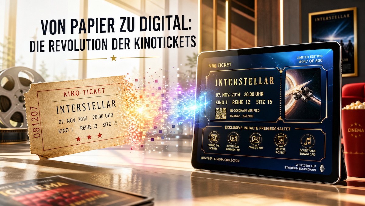 Mehr als nur ein Eintrittsbillet – NFT-Tickets als Sammlerstück und Erlebnis-Pass