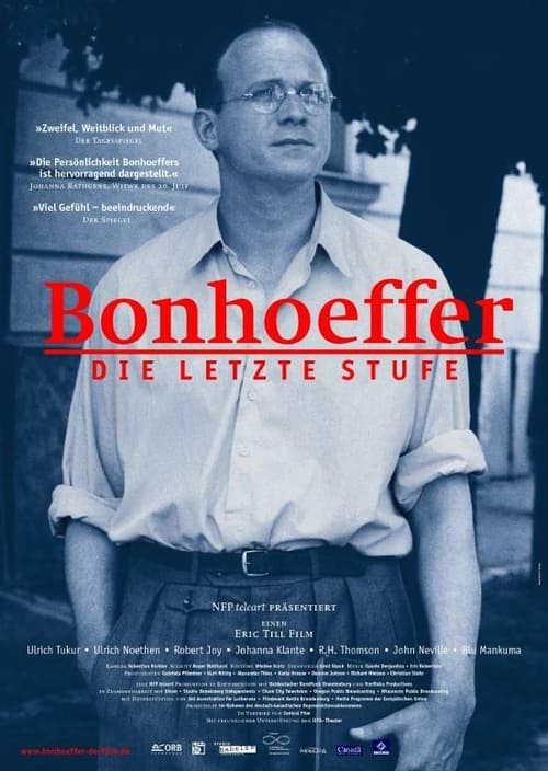 Bonhoeffer – Die letzte Stufe cover
